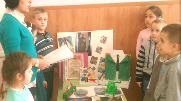 Беседа «Маленькие герои большой войны» в детском саду № 73
