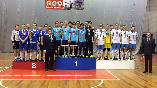 Казаки Карасунского округа заняли 3 место в соревнованиях по мини-футболу