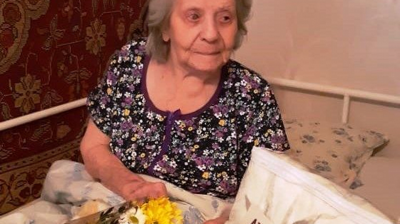 В Прикубанском округе 100-летний юбилей отметила Екатерина Никифоровна Марушко