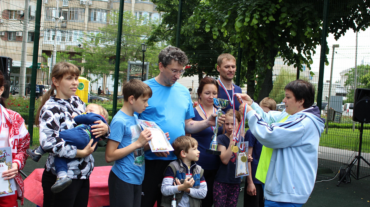 Завершился городской фестиваль «Спортивная семья»