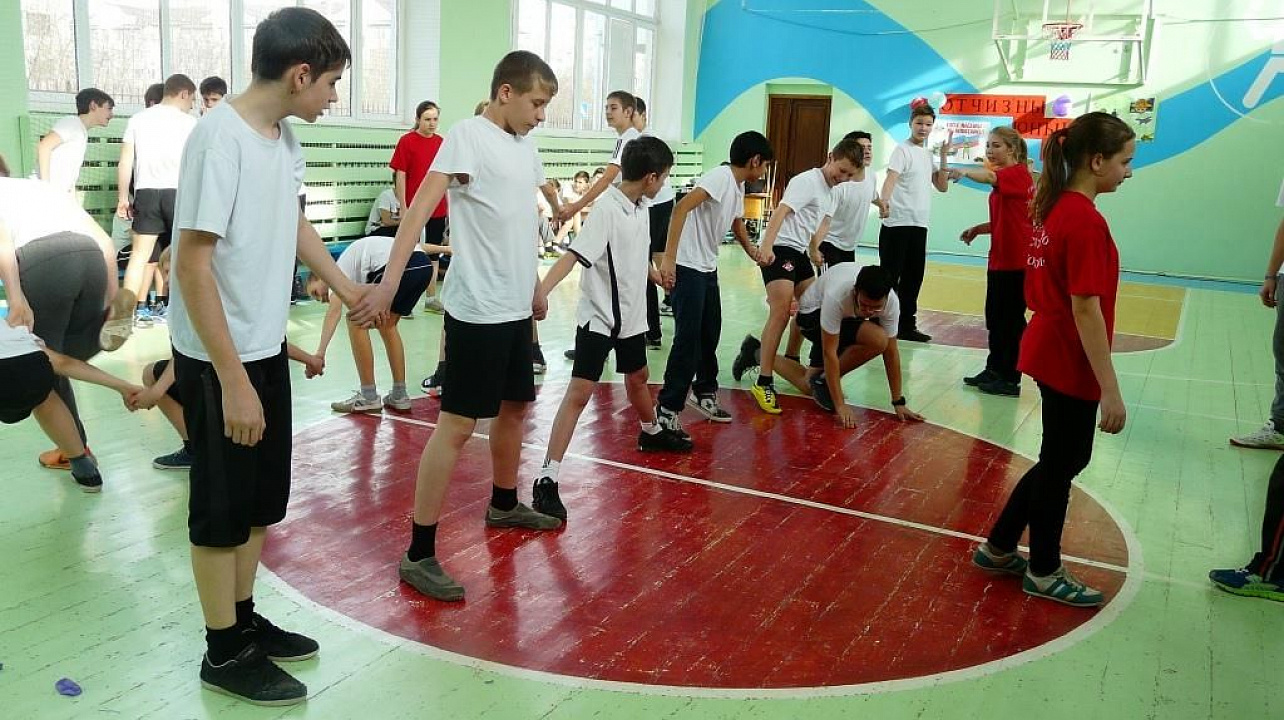 В школе №71 Прикубанского округа прошли спортивные соревнования
