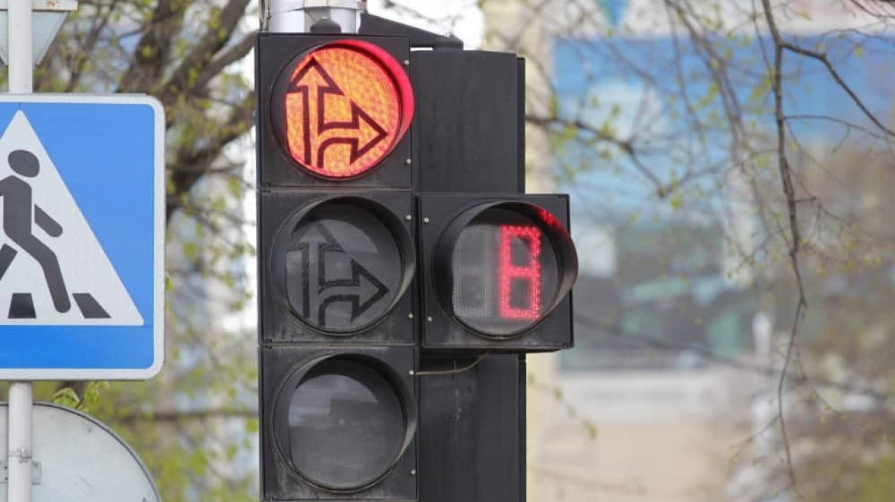 В районе улицы Благоева в Краснодаре временно отключат светофор