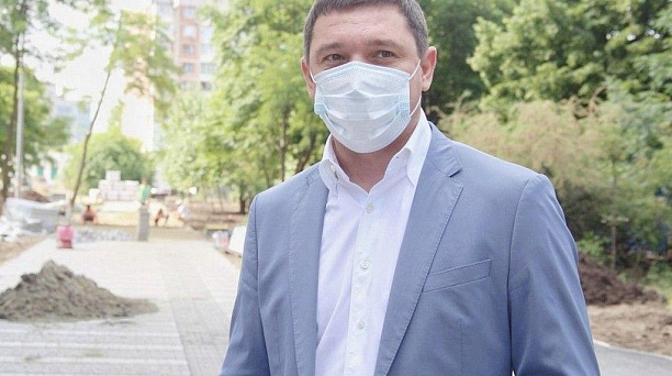 Школьный бульвар в Юбилейном микрорайоне Краснодара готов на 50%