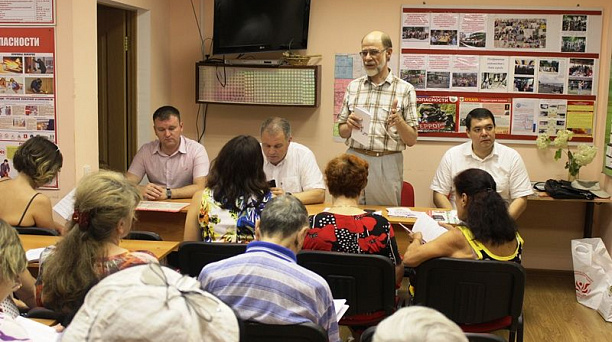 В Центральном округе провели информационные занятия