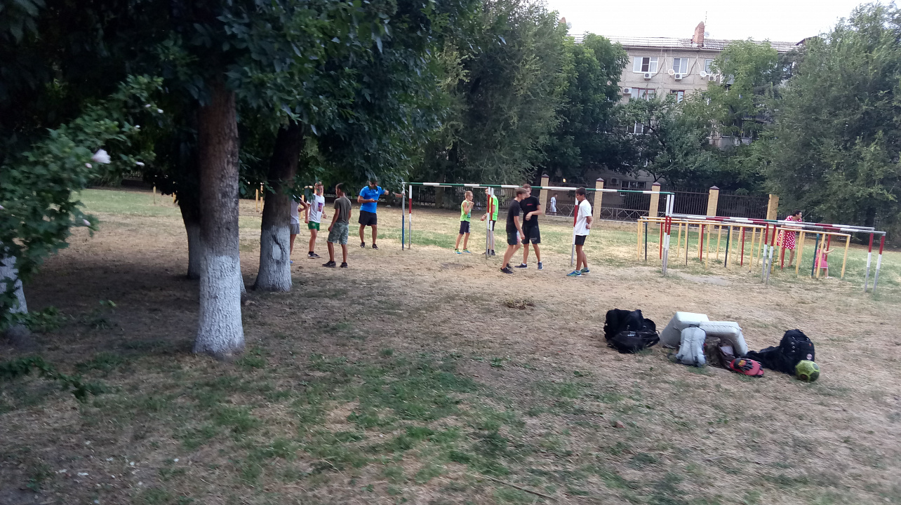 Вечерняя площадка школа 28.08.2017