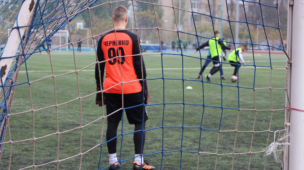 Завершился футбольный матч 8х8 среди студенческих команд  