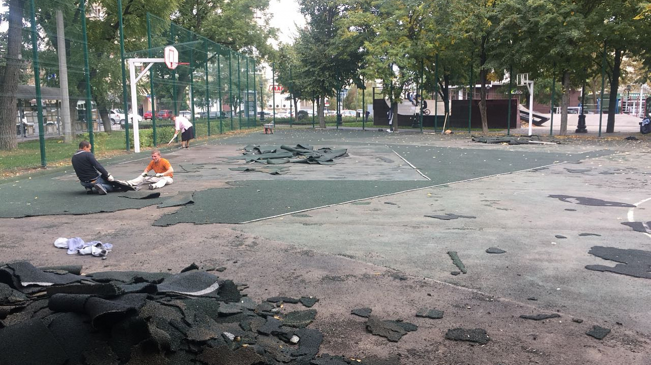 Капитальный ремонт сквер "Дружбы"