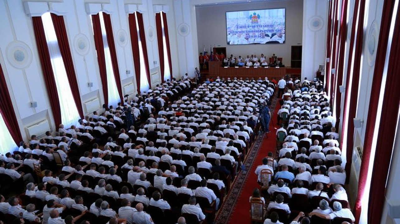 Казаки Екатеринодарского РКО приняли участие в войсковом совете атаманов.JPG