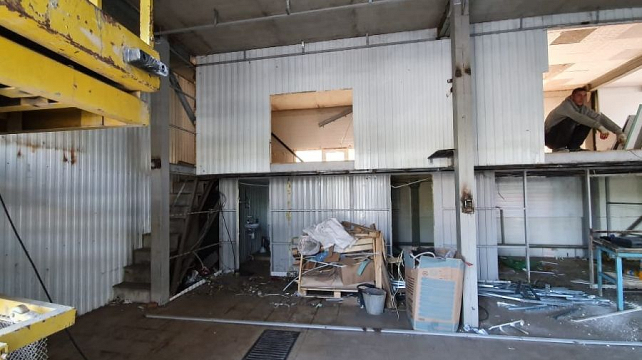 В Краснодаре сносят незаконные объекты по пяти адресам