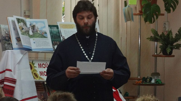 Члены краеведческого клуба «Казачок» встретились протоиреем Иоанном Вороновым