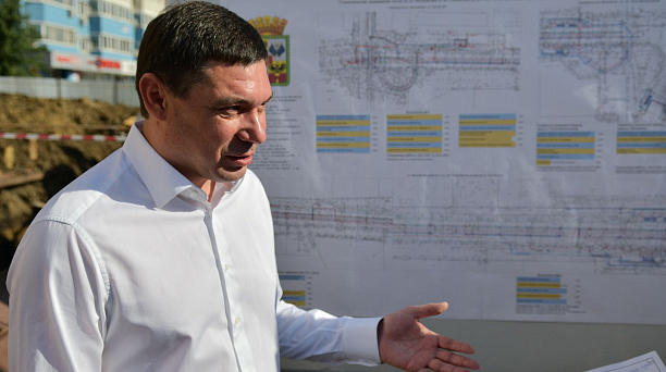 Евгений Первышов: Первый трамвай по новой ветке по Московской постараемся пустить до Нового года