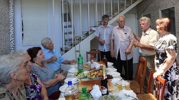 Окружная ветеранская организация поздравила ветерана с юбилеем