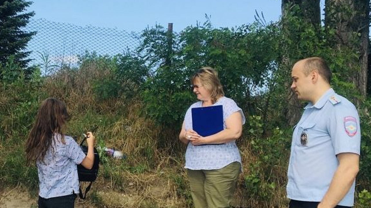 В Елизаветинском сельском округе пресекли купание в запрещённом месте