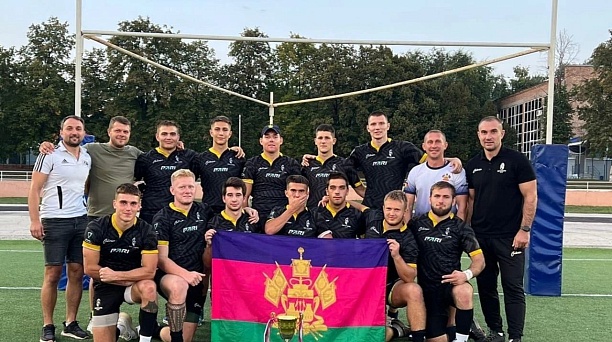 Кубанцы завоевали бронзу пятого тура чемпионата Высшей лиги по регби-7