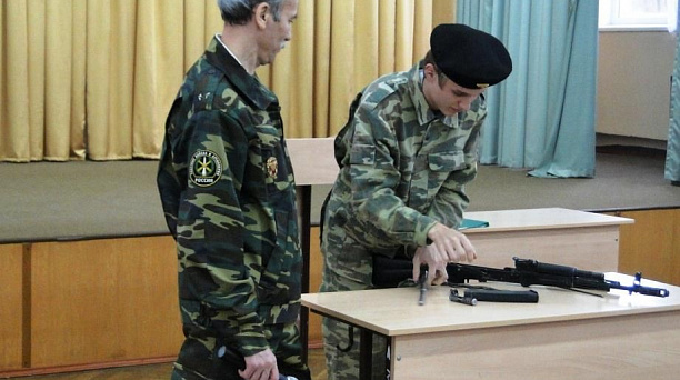 Учащиеся прикубанской гимназии №18 состязались в военно-прикладных видах соревнований
