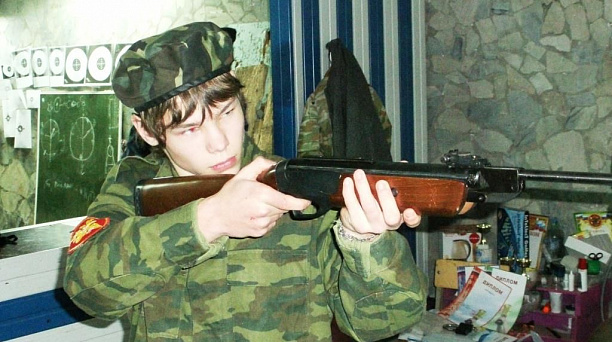 Юнармейцы прикубанской школы № 68 готовятся к турниру снайперов