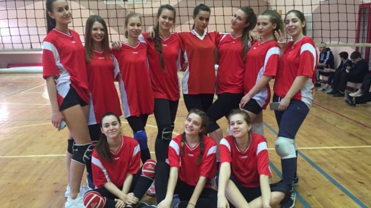 Соревнования по волейболу в школе № 69