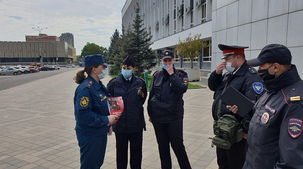 650 человек патрулируют Краснодар по пешеходным маршрутам 10 мая