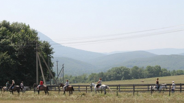 Прокатились верхом общественники «ДОМ»а