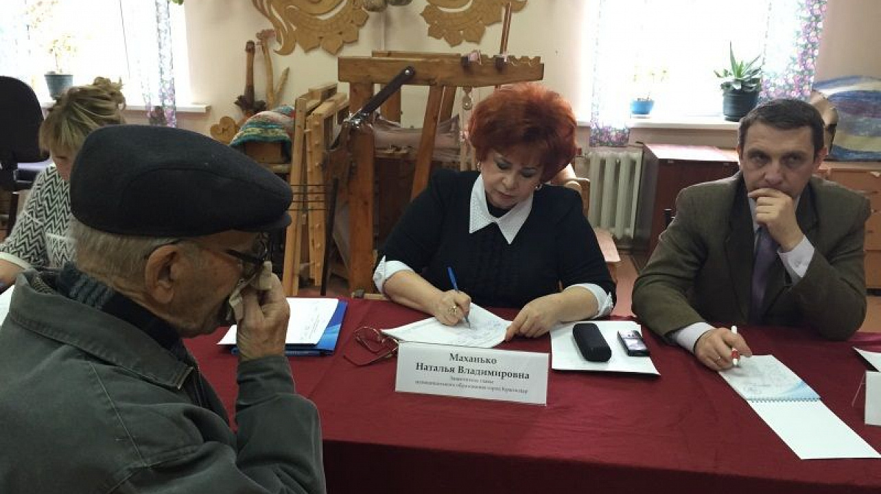 Встреча с жителями поселка Пашковский