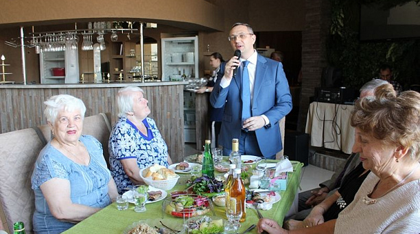 Первый заместитель главы Центрального округа Сергей Громыко поздравил общественников с наступающим Днем города Краснодара