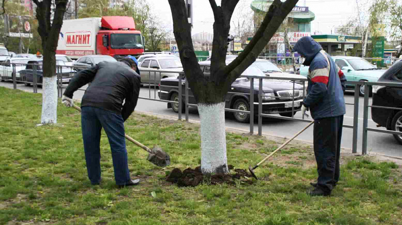 Субботник сквер Фестивальный 2