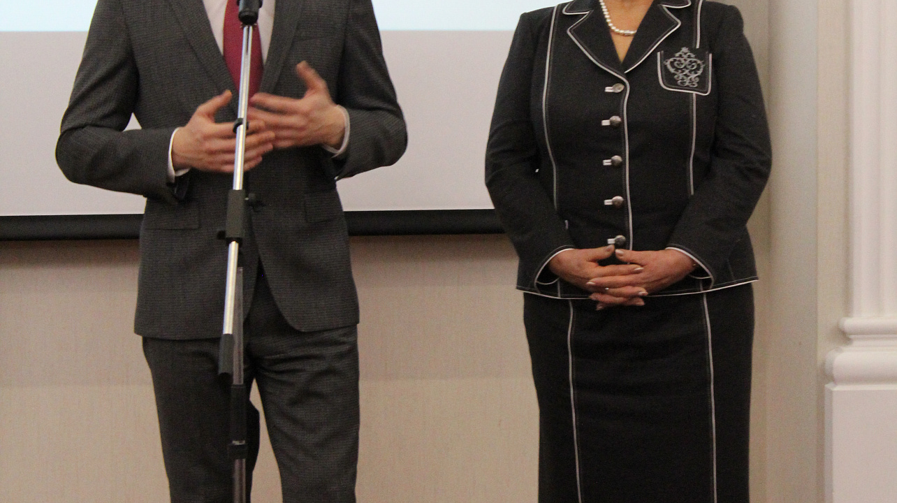 Спортивные итоги года подвели в Краснодаре. Атлетов и тренеров поблагодарил за достижения и поздравил с наступающим 2018 годом мэр Евгений Первышов. Часть 1.