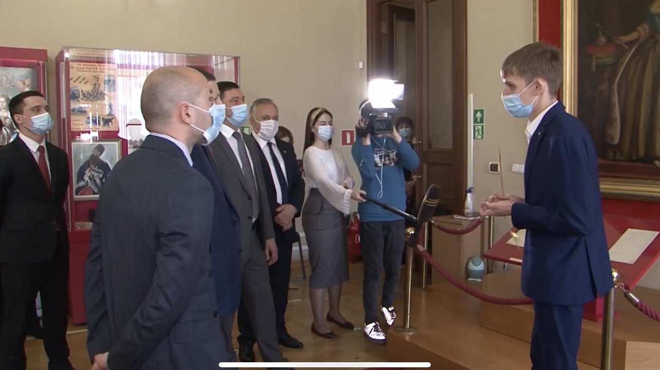 Краснодар посетила официальная делегация города-побратима Сухума (Абхазия)