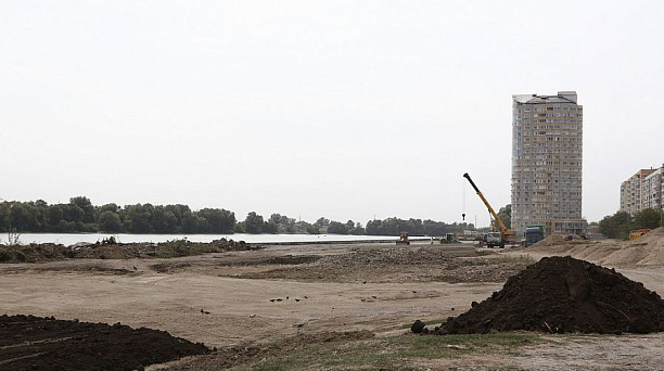 Новая Аллея 80-летия образования Краснодарского края в Краснодаре будет «вписана» в благоустроенную набережную вдоль Кубани