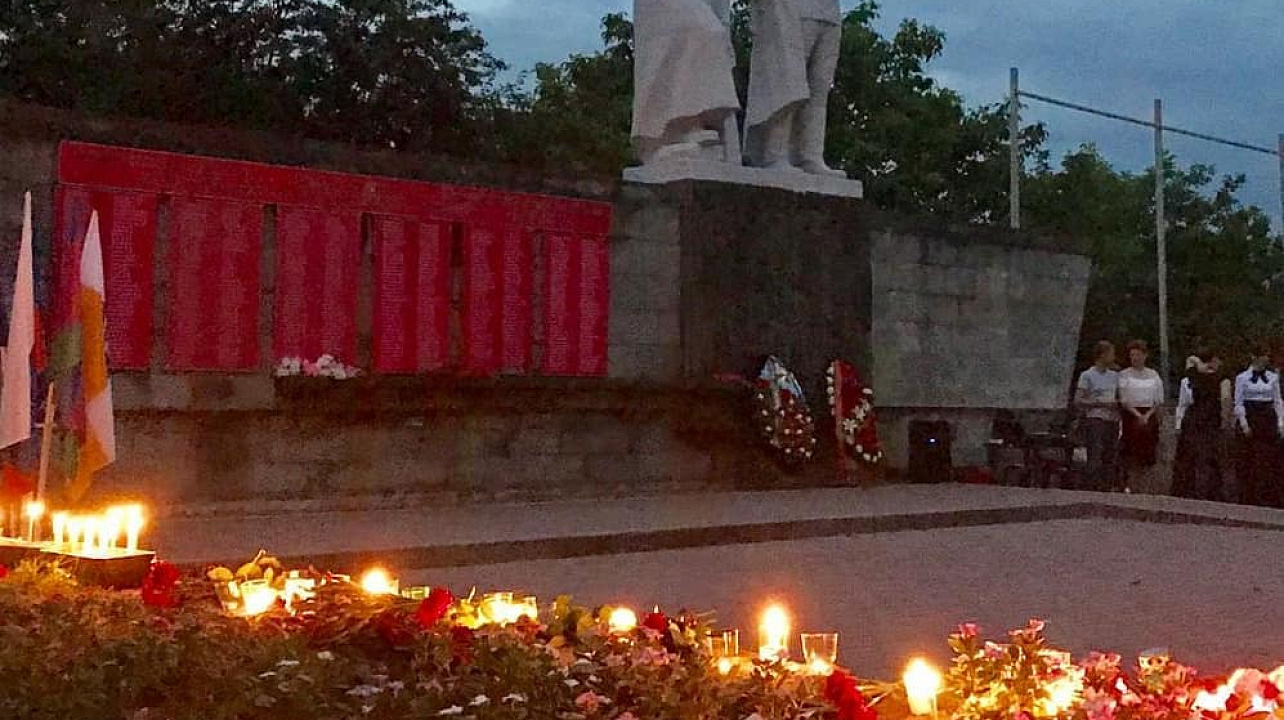В День памяти и скорби станица Елизаветинская присоединилась с Всероссийской акции «Свеча памяти»