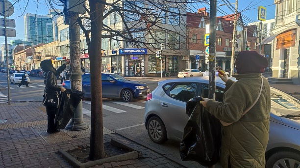 В преддверии новогодних праздников в Центральном округе прошел субботник  