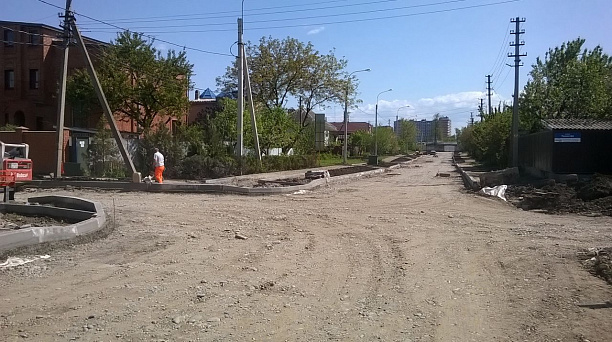 В Прикубанском округе капитально ремонтируют несколько улиц