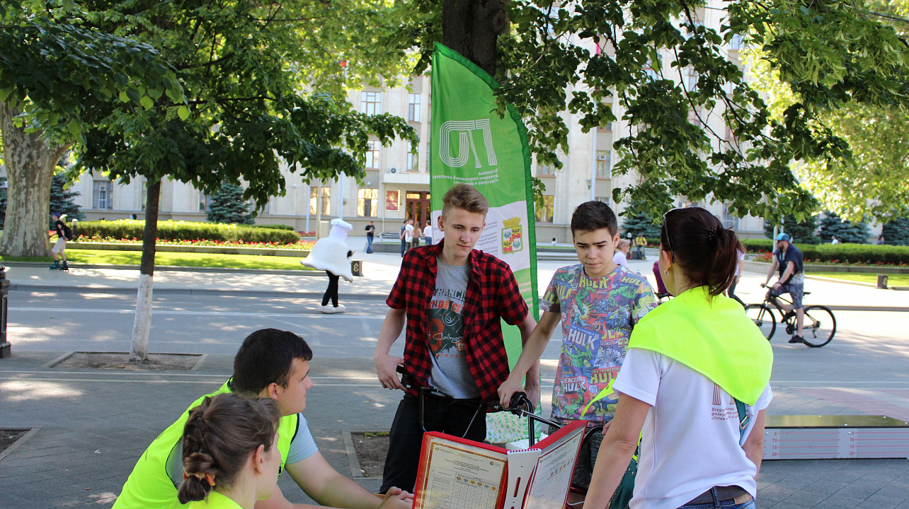 Фоторепортаж с интерактивной площадки ВФСК ГТО