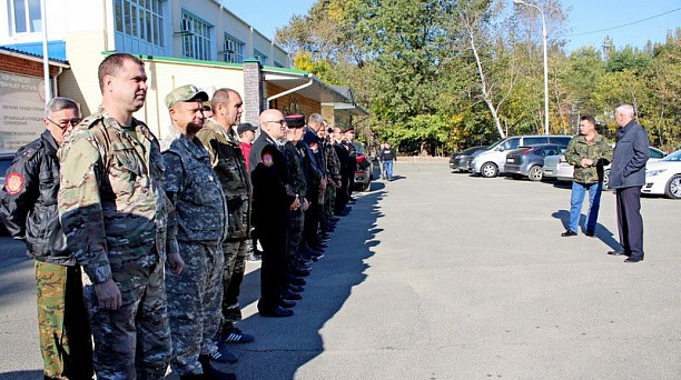 Казаки посоревновались в меткости