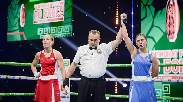 Нуне Асатрян победила на чемпионате России по боксу