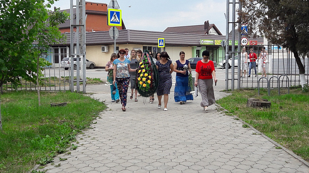 В День памяти и скорби в Елизаветинской почтили память погибших