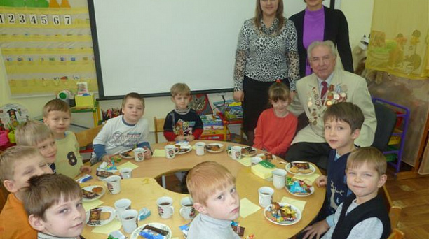 Встреча с ветеранами прошла в детском саду №30