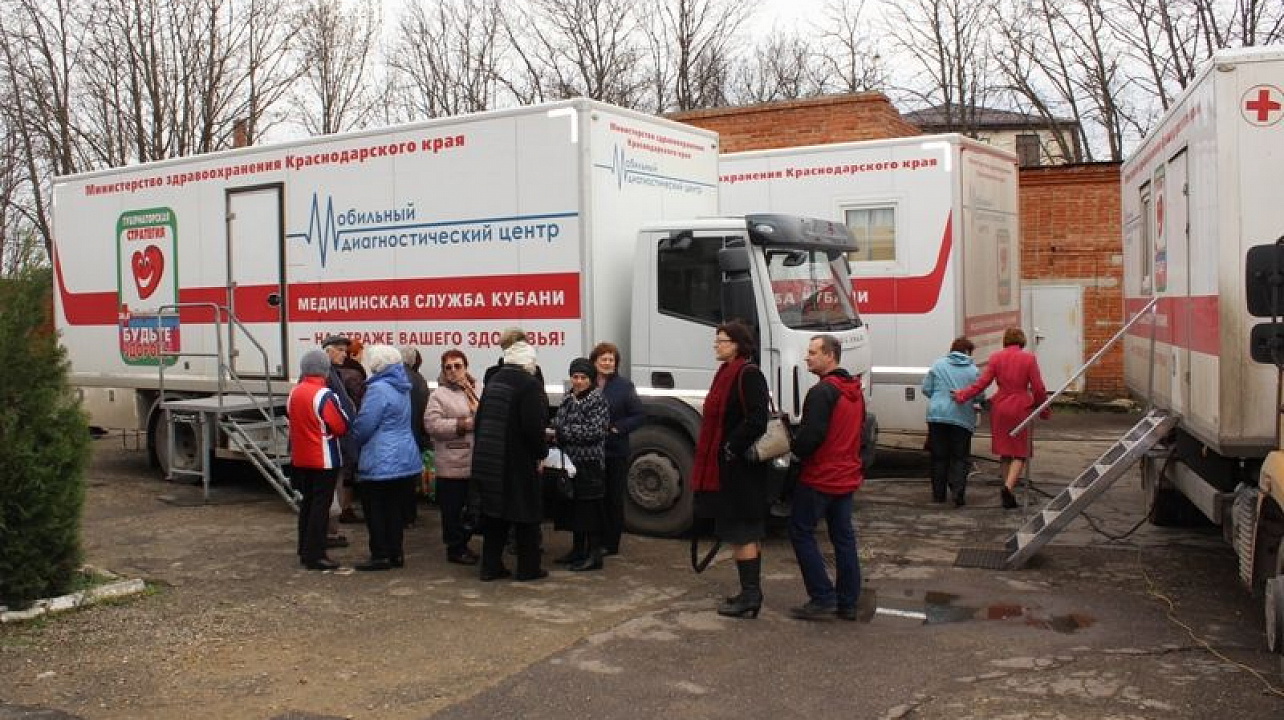 Жители Центрального округа прошли обследование в Мобильном центре Краевой клинической больницы №1 им. проф. С.В.Очаповского