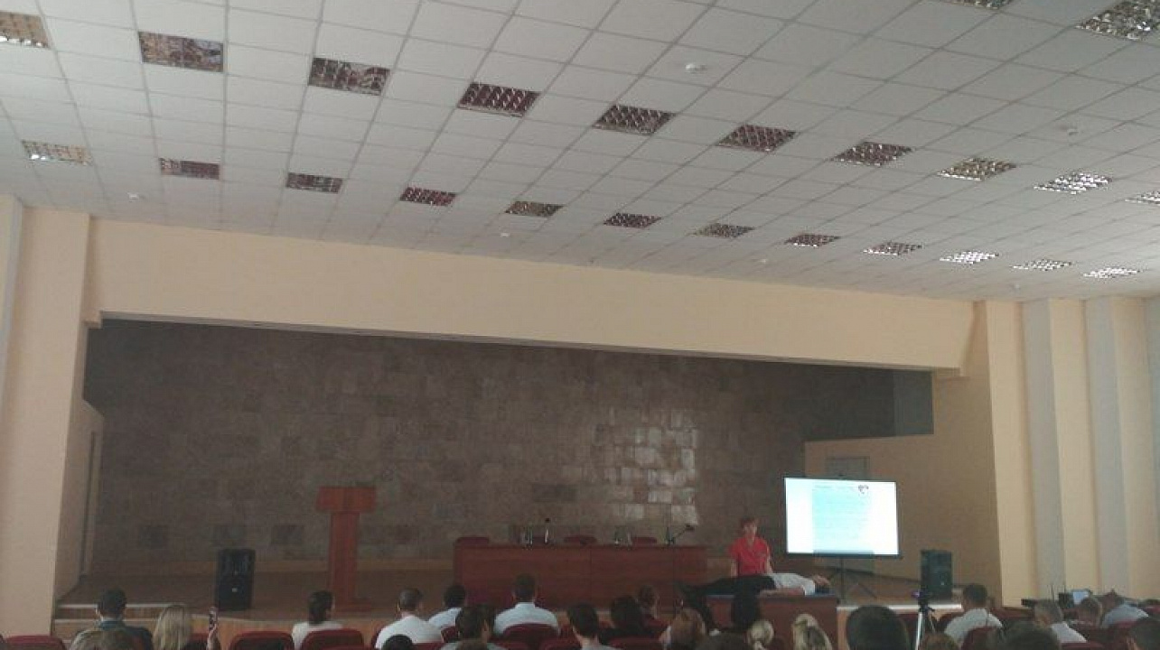 Сотрудники администрации Карасунского округа приняли участие в обучающем семинаре для членов Добровольческой народной дружины