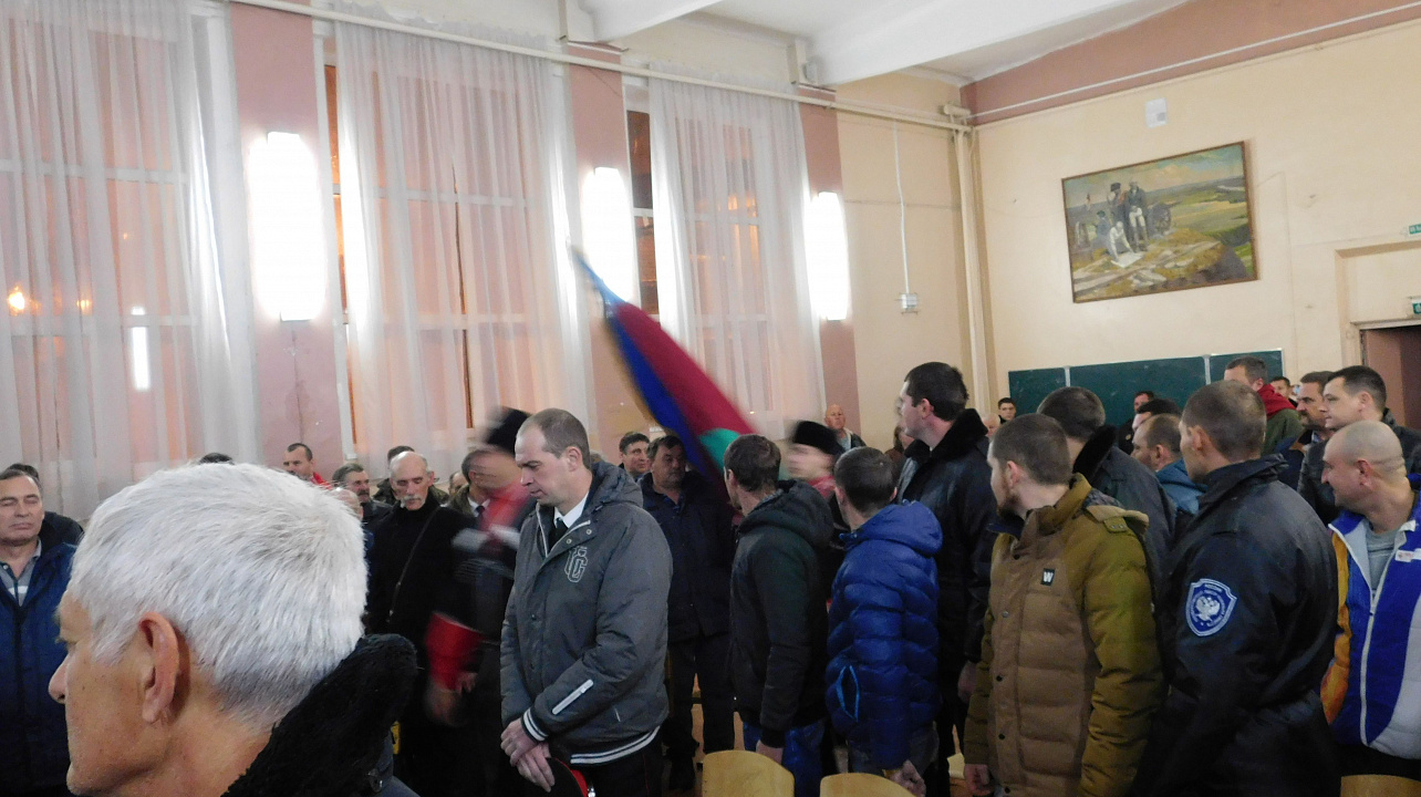 Состоялся отчетный годовой сбор казаков Пашковского станичного казачьего общества.