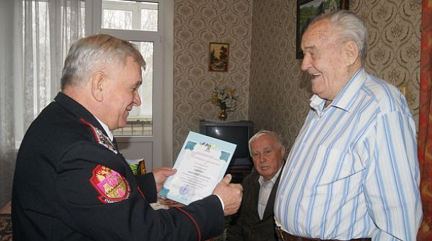 Старейшему казаку 94 года