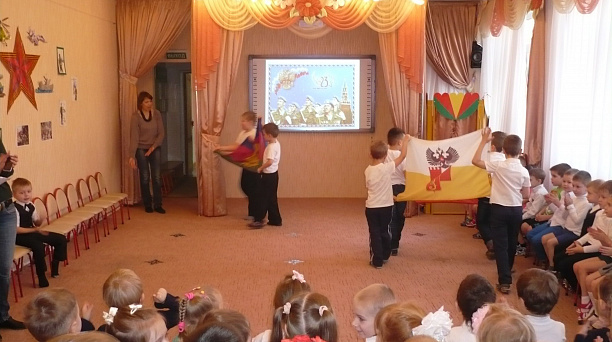 В детском саду № 130 открылся месячник оборонно-массовой работы