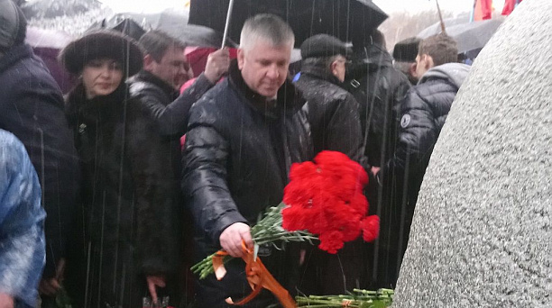 Жители Западного округа приняли участие в торжественных мероприятиях, посвященных годовщине освобождения Краснодара от немецко-фашистских захватчиков