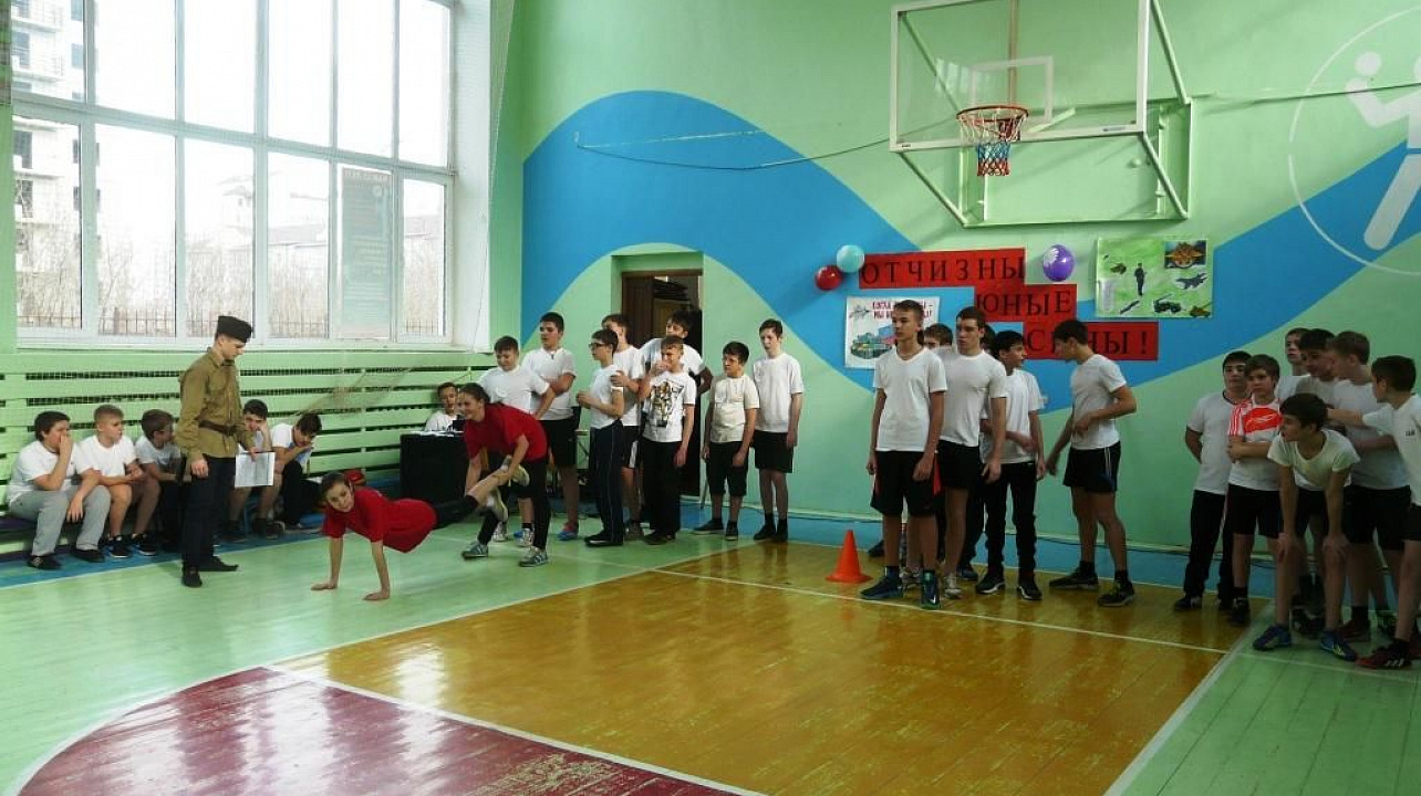 В школе №71 Прикубанского округа прошли спортивные соревнования