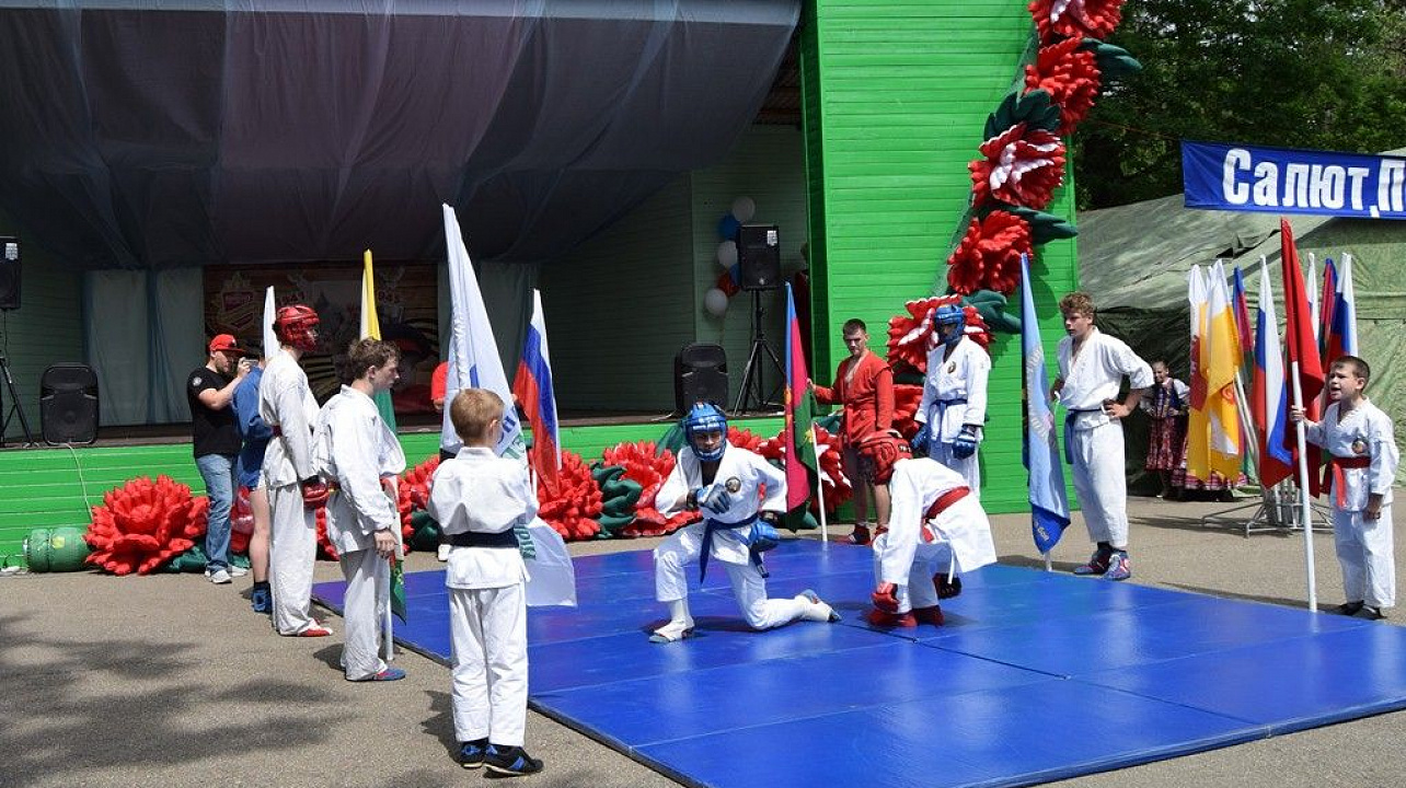 В Центральном округе отметили День Победы