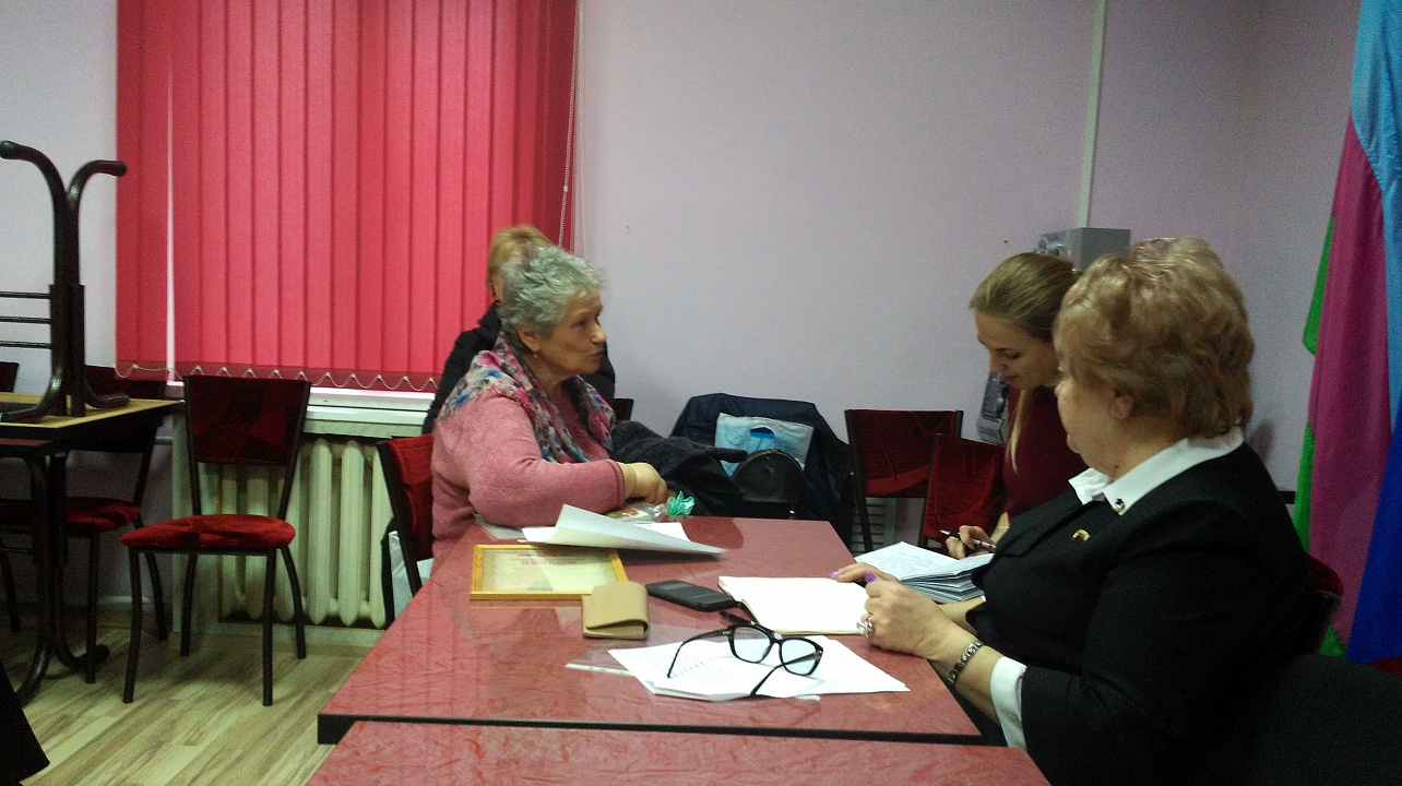 В Комсомольском микрорайоне состоялся прием депутата