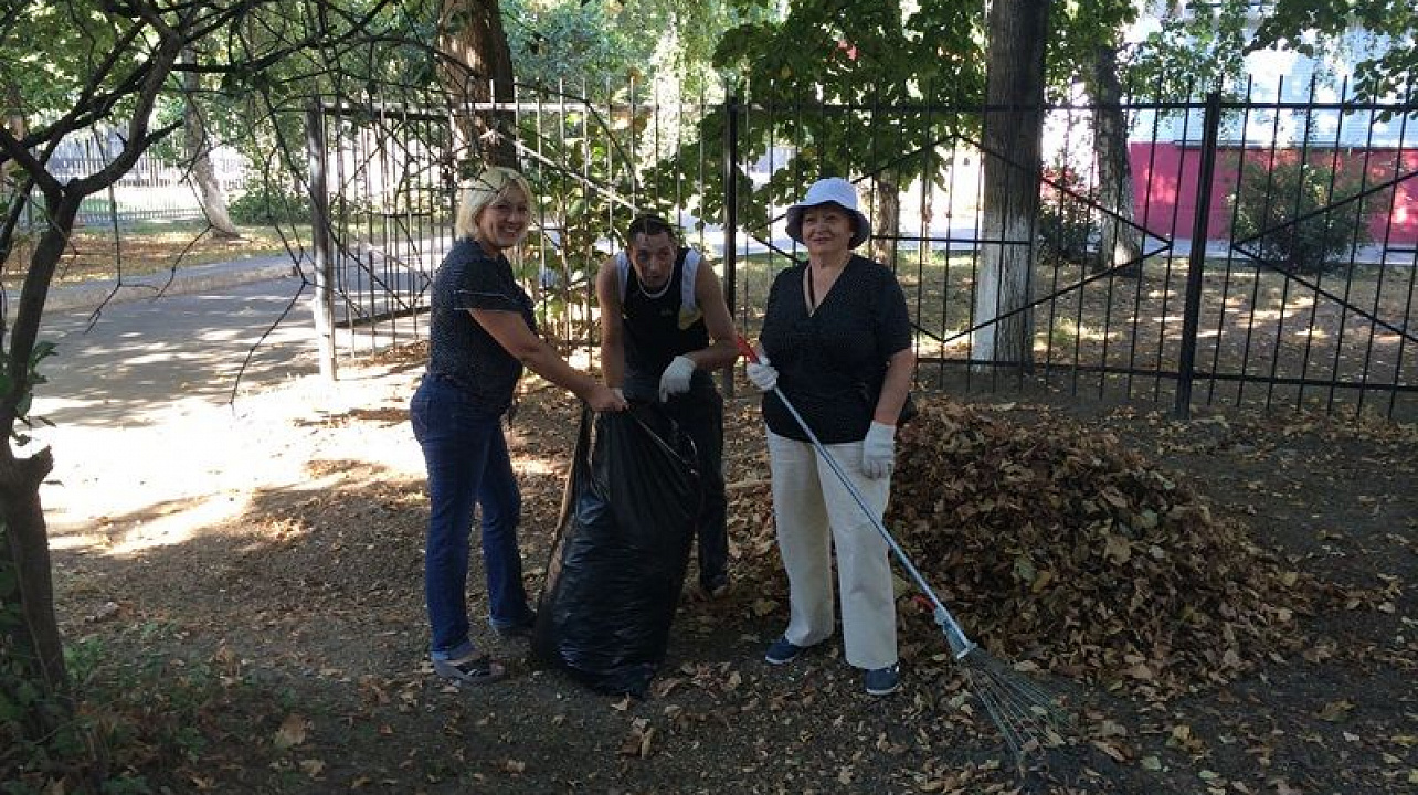 В Карасунском округе организован экологический субботник