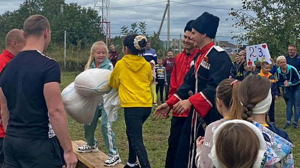 Казачьи игры прошли в х. Ленина