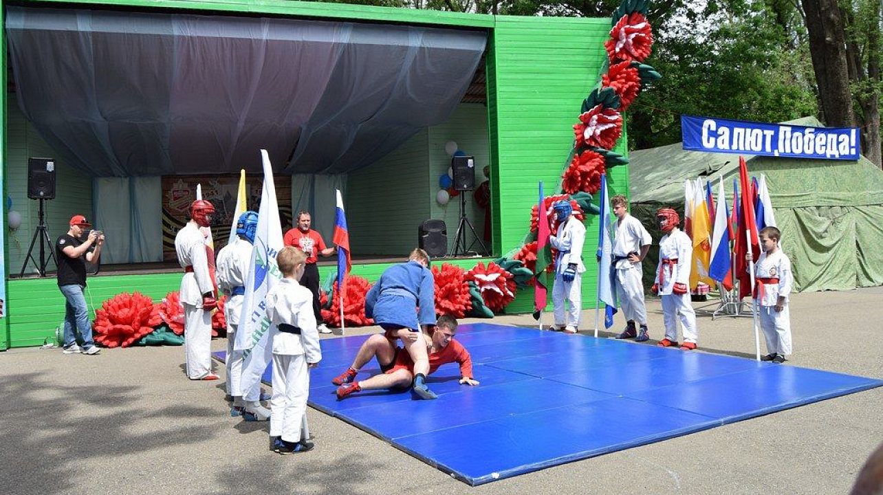 В Центральном округе отметили День Победы