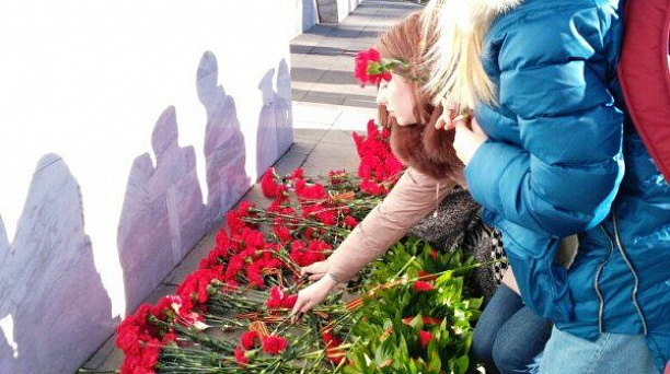 Учащиеся Академии правосудия побывали на открытии военно-патриотического месячника